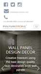 Mobile Screenshot of polyurestone.com